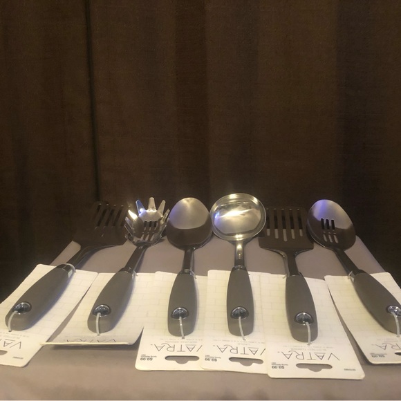 Set of 6 Cooking Utensils, Spatula, Spoon, Ladle, Slotted Spoon etc.. - Picture 3 of 5